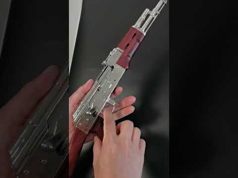 Mini AK47 Toy Gun with Bullets - Link in Comments