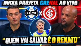 FELIPE MELO SE RENDE AO RENATO GAÚCHO DETONANDO LUIS CASTRO! GRÊMIO X INTER DEFINE O REBAIXAMENTO