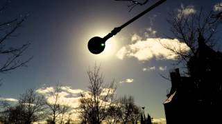 preview picture of video 'Partial Solar Eclipse - FullHD UHD 4k'