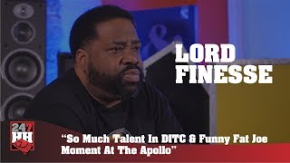 Lord Finesse - So Much Talent In DITC &amp; Funny Fat Joe Moment At The Apollo (247HH EXCL)