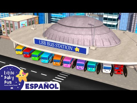 Estación de autobuses |🚌 Caricaturas de autobuses 🚌| Canciones infantis | LBB Español