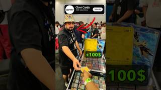 Trading With My Favorite Pokémon YouTuber!❤️@clovrcards #shorts #pokemon