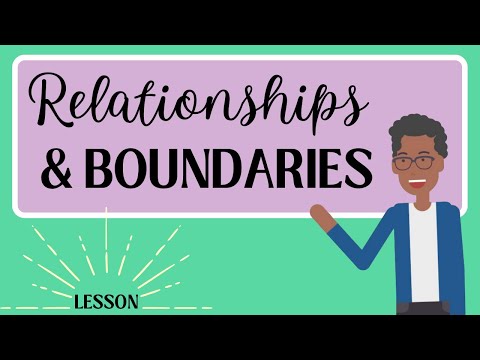 Relationships and Boundaries - Social Emotional Lesson - Special Education Students