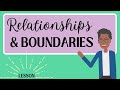 Relationships And Boundaries Social Emotional Lesson Special Education Students