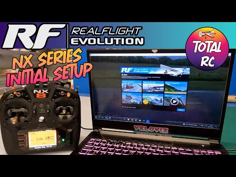 Realflight Evolution - Spektrum NX Series Transmitter Setup Walkthrough NX6 NX8 NX10