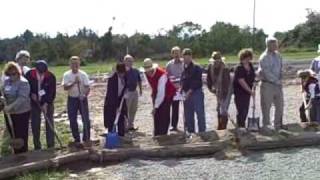 preview picture of video 'LOGANS FORT GROUND BREAKING  9-27-2009'