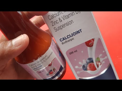 Calcium, vitamin d3 magnesium and zinc syrup, for clinical
