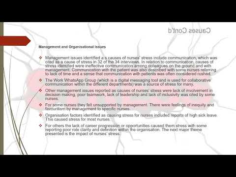 A study to explore nurses experience of stress during the covid-19 pandemic in an acute hospital