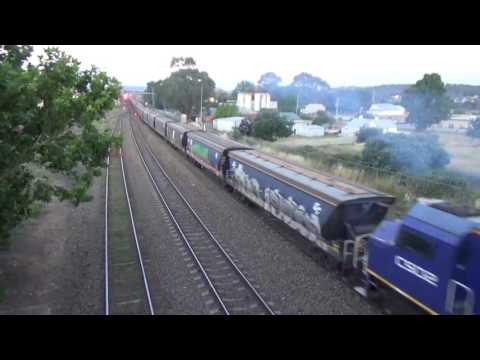 First Time!  QBX001 C502=2357 departs Goulburn 19-12-2016