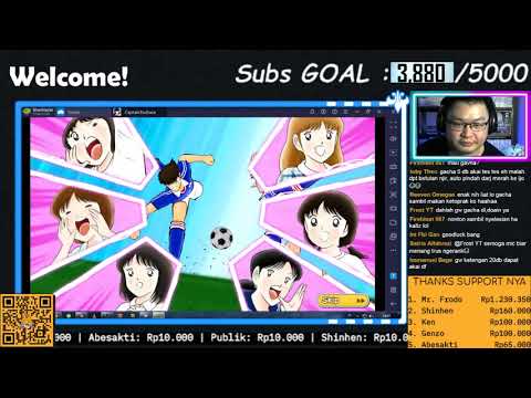 REVIEW SONTOLOYO AKAI DF & GACHA2 ISENG AJA ~ CAPTAIN TSUBASA DREAM TEAM INDONESIA