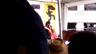 Helen Gillet Jazz Fest 2015 X-Ray Spex Cover I Live Off You