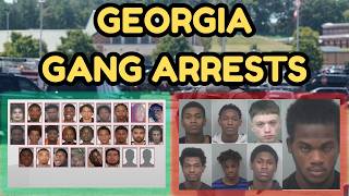 Georgia Gang Arrests: Inside Atlanta, Gwinnett County, Macon & More