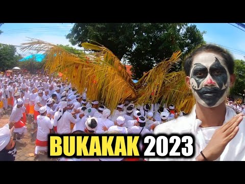 BUKAKAK CEREMONY BALINESE TRADITIONAL
