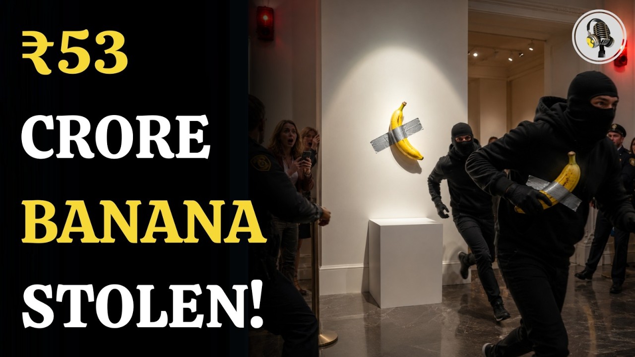 ₹53 Crore Banana Stolen Again! The World's Weirdest Artwork | WION Podcast