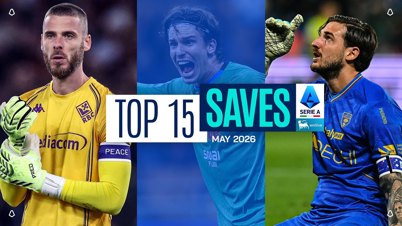 The Top 15 Saves of May | Top Saves | Serie A 2025/26