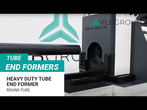Round Tube Heavy Duty Tube Endformer for Mast Systems | EF220CNC