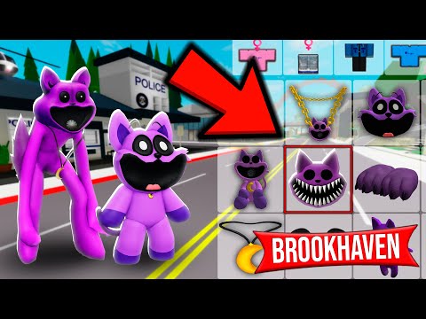 HOW TO TURN INTO CATNAP IN BROOKHAVEN 🏡RP (Poppy Playtime 3)