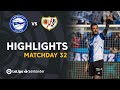 Highlights Deportivo Alavés vs Rayo Vallecano (1-0)