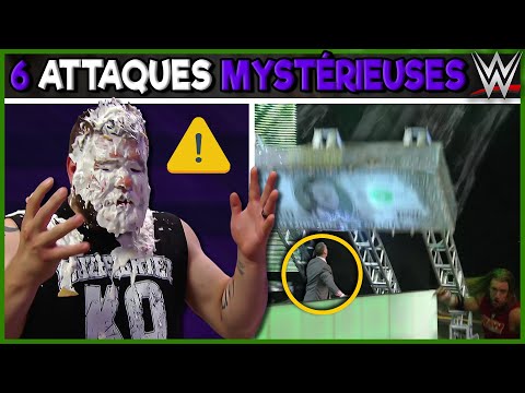 6 MYSTERIOUS Attacks in WWE!
