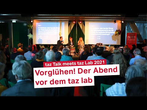 Auf in den Wandel. Der Abend vor dem taz lab – taz lab Talk
