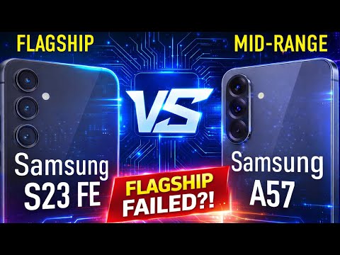 Samsung Galaxy S23 FE vs Galaxy A57 — Flagship Killer or Just Mid-Range?