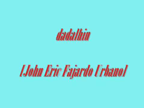 Regine Velasquez - Dadalhin Lyrics