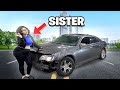 LITTLE SISTER TAKES MY CHRYSLER ON THE HIGHWAY
