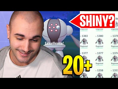 A caccia di REGISTEEL SHINY | 20+ RAID per... [POKEMON GO ITA]