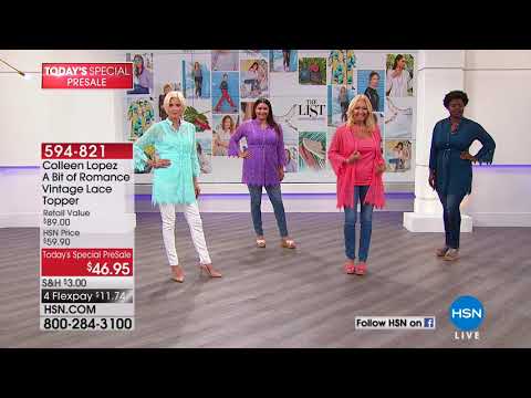 HSN | The List with Colleen Lopez 04.12.2018 - 10 PM