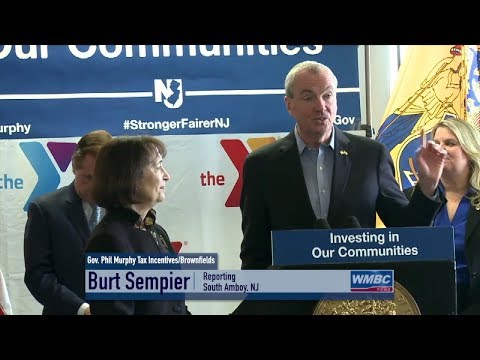 NJ Governor Phil Murphy & Brownfields Tax Incentives