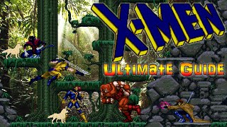 #X-Men X-Men - Sega Genesis/MegaDrive - ULTIMATE GUIDE - ALL Stages, ALL Bosses, ALL Secrets, 100%
