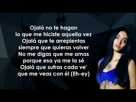 Maria Becerra - Ojalá (Letra/Lyrics)