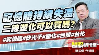 記憶體持續失溫。二線塑化可以買嗎?#記憶體#矽光子#塑化#台塑#台化｜小武哥投資事務所｜陳武傑 (圖)