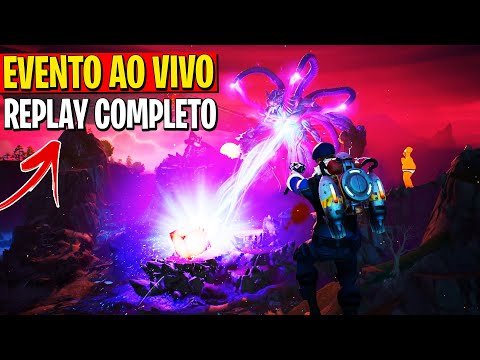 FORTNITE: HORA ZERO - EVENTO AO VIVO REPLAY COMPLETO