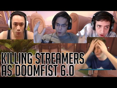 Killing Twitch Streamers as Doomfist 6.0