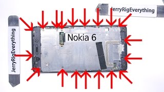 Nokia 6 Teardown - Build Quality Review - Repair Video