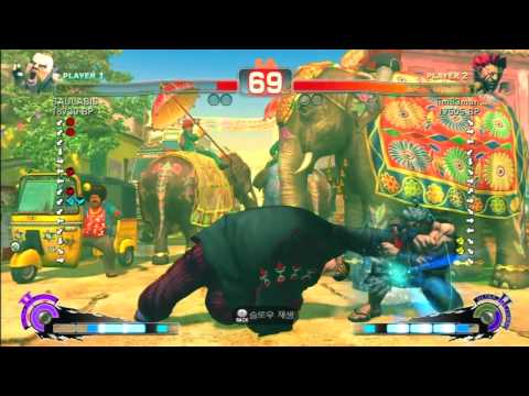 SSF4 Rank Match  SAULABIS (RU)  vs  iim83man (GO)