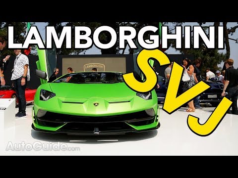 2019 Lamborghini Aventador SVJ Revealed | 2018 Monterey Car Week