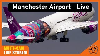 Manchester Airport Movements - LIVE  |  Thur 22nd Jan 2026   |  Manchester / Ringway / EGCC