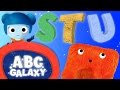 Learning The Letters Of The Alphabet Letters S T U Alphabet Learning For Kids ABC Galaxy