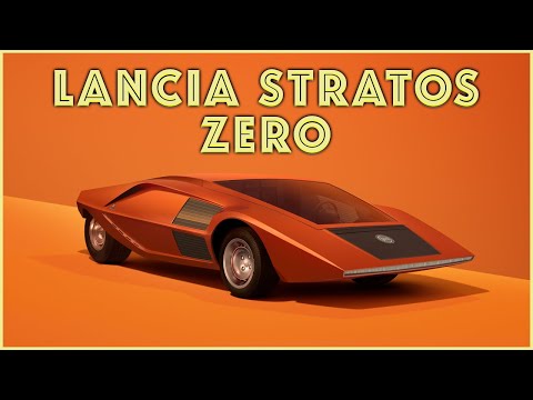Bertone's Masterpiece: The Timeless Beauty of Lancia Stratos Zero