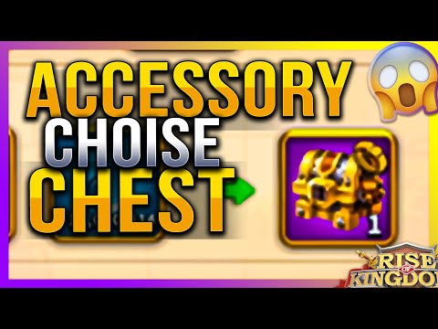 ACCESSORY CHOISE CHEST! - upcoming Spring Rains Event - Rise of Kingdoms ROK