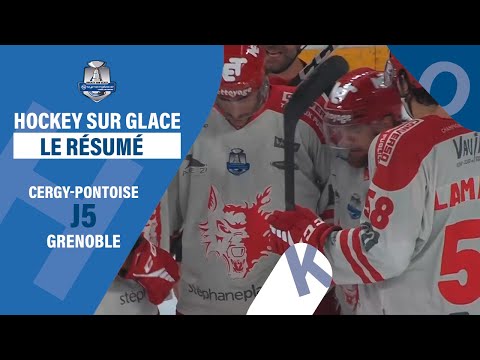 🏒 J5 CERGY-PONTOISE - GRENOBLE (4-5) : le résumé du match !