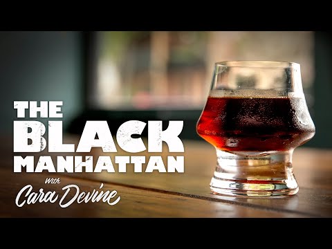 Black Manhattan – Behind the Bar