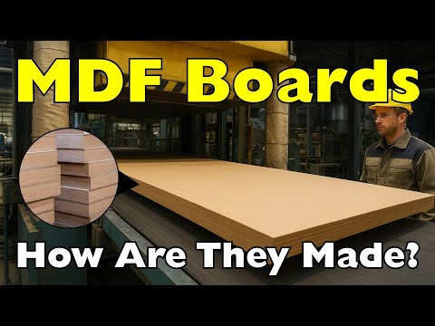 How Are MDF Boards Made