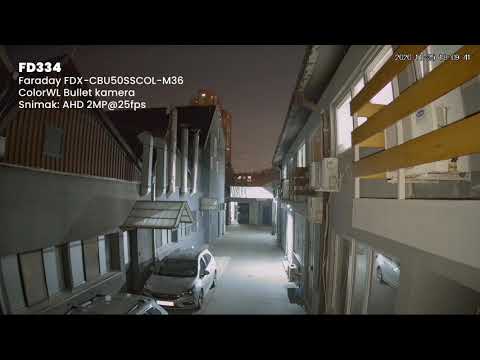 Predstavljanje video nadzor kamere Faraday FD334