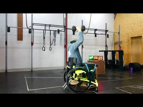 Crossfit Open 21.2 Seated (w/o hip function) Adaptive Division