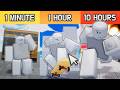 Animating An Action Scene In 1 Minute Vs 10 Hours In ROBLOX