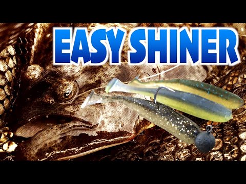Zestaw Gum Keitech Easy Shiner 3" 434T Blue Back Cinnamon film wideo
