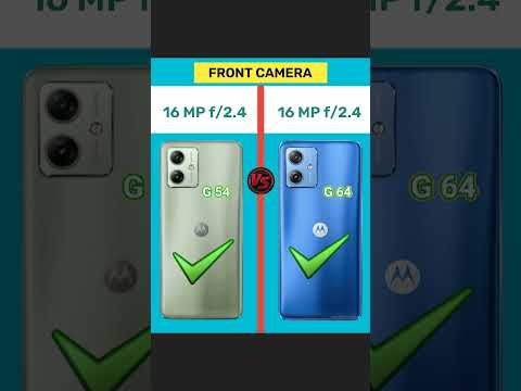 Moto G54 vs Moto G64